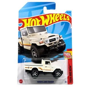 Hot Wheels  TOYOTA LAND CRUISER ลูกไฟเงิน Hotwheels ลิขสิทธิ์ 100% โมเดลรถเหล็ก สเกล1/64