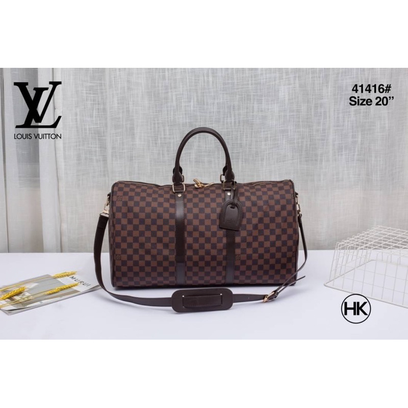 สินค้ามีเก็บปลายทางค่ะ🚨กระเป๋าเดินทางหลุยส์ วิทตอง LV Keepall 18 -20นิ้ว
