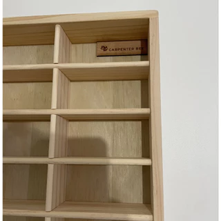ชั้นวางรถของเล่นไม้ ชั้นโชว์โมเดลรถ รถของเล่นเด็ก Montessori wooden Shelf Show Case for 1/64 Car Toys Tomica/ Hot Wheels