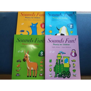 Sounds Fun หนังสือและแบบฝึกหัดสอน Phonics ดีมาก