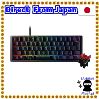 【Direct From Japan】 Razer Huntsman Mini JP Small Gaming Keyboard Linear Optical Switch Japanese JP Switch 60%Layout Layout Switch Super speed 1.2mm Linear Touch Suspension CHROMA RGB -R3J1