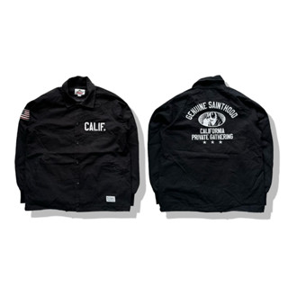 Saintpain Black Varsity Jacket รอบอก 46”