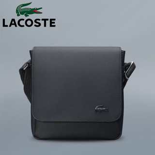 กระเป๋าธุรกิจสำหรับผู้ชาย *Lacoste_ Flap Crossover Bag กระเป๋าสะพายข้าง