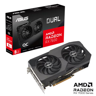 ASUS RADEON DUAL RX7600 O8G GDDR6 128 bit (3Y) CR6-001460