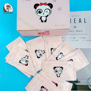 ทิชชู่เปียก 50 เม็ด/1 กล่อง เช็ดชู่เปียก แผ่นทำความสะอาด สูตรอ่อนโยน ง่ายต่อการพกพา ห่อแยก