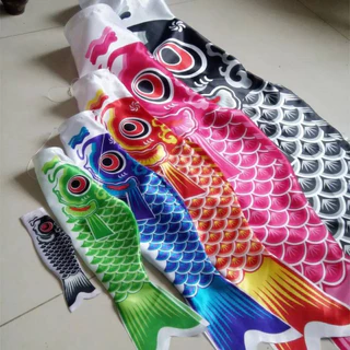 ธงปลาคาร์ฟ ธงญี่ปุ่น ของตกแต่ง สำหรับ แต่งร้าน ธงแต่งห้อง ธง สไตล์ ญี่ปุ่น # ของตกแต่งญี่ปุ่น🚩🚩พร้อมส่ง🚩🚩