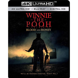 4K UHD หนังใหม่ เสียงไทยมาสเตอร์ Winnie the Pooh Blood and Honey โหด เห็น หมี