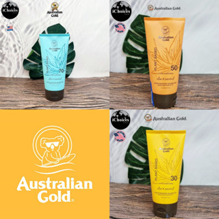 [Australian Gold] Plant Based Lotion Sunscreen 177 ml โลชั่นกันแดด จากพืช สำหรับผิวบอบบาง