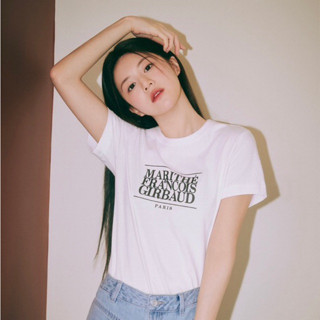 พร้อมส่ง เสื้อ Marithé François Girbaud W CLASSIC LOGO TEE