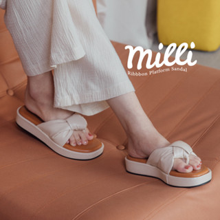 Letswalk Milli (มิลลิ) Platform Sandals รองเท้าแตะส้นตึกสูง 1.5 นิ้ว