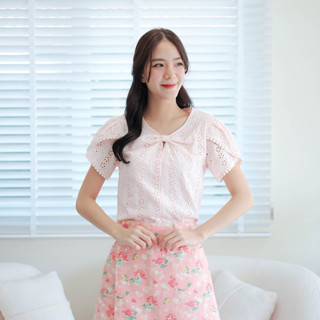 05-281 Clara Pink Sweet Blouse - 4 ไซส์