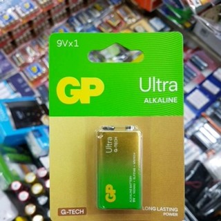 ถ่านอัลคาไลน์ GP 9V ALKALINE 1ก้อน ของใหม่ ของแท้บริษัท