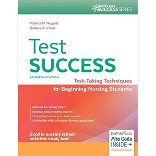 Test Success : Test-Taking Techniques for Beginning Nursing Students (Paperback) ISBN:9780803644182