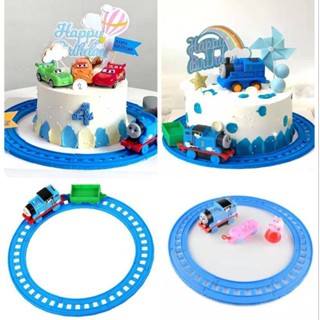 โทมัส โมเดลรถไฟโทมัส รถไฟของเล่น อุปกรณ์ตกแต่งเค้ก