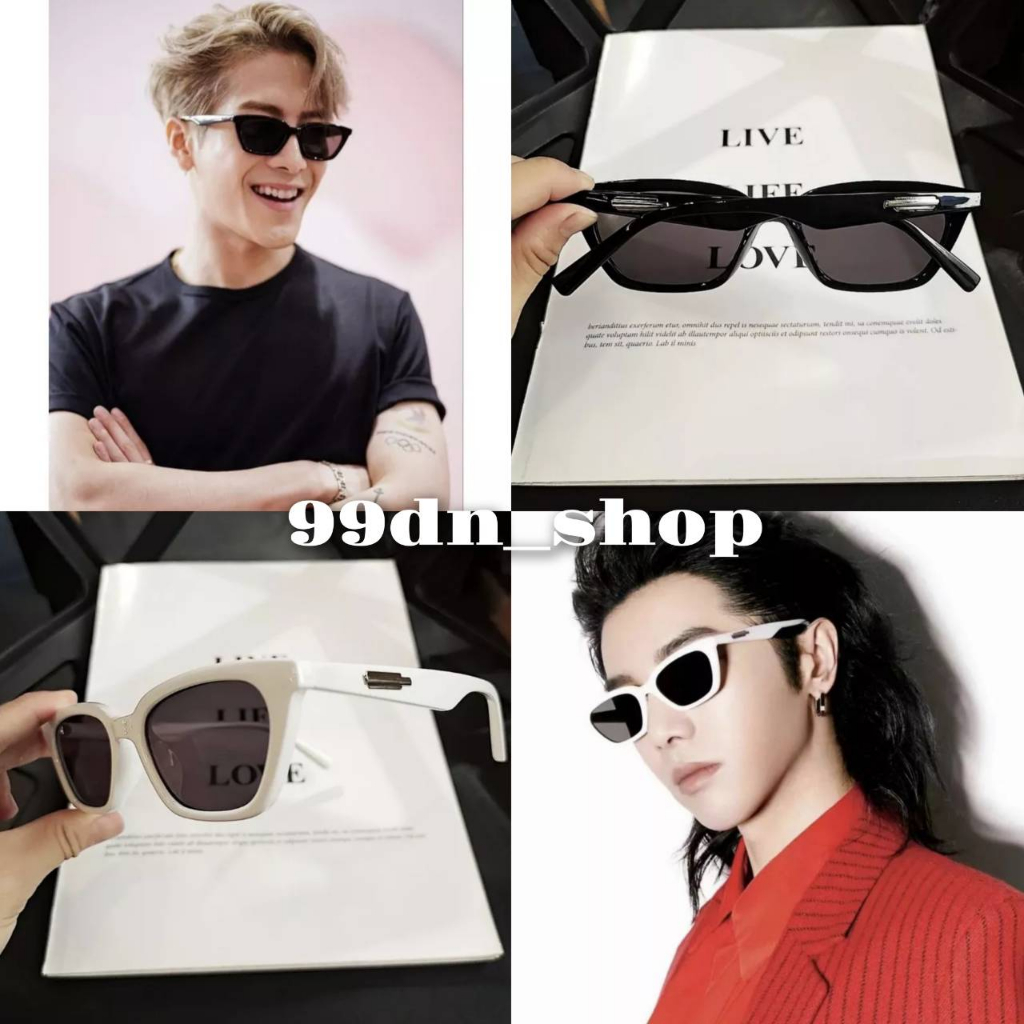 พร้อมส่งจากไทย NEW แว่นกันแดดแฟชั่น แว่นกันแดด แนวเกาหลี สำหรับผู้ชายและผู้หญิง UV400 รุ่น GM-18157
