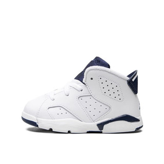 รองเท้าผ้าใบเด็ก Air Jordan 6 Retro TD ของแท้ 100%