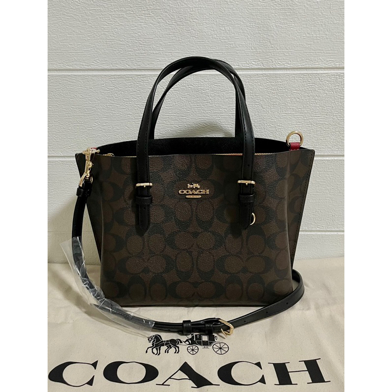 กระเป๋า coach รุ่น มินิมอลลี่ สีน้ำตาลเข้ม (สีน้ำตาลเข้ม) รุ่นยอดนิยม