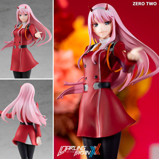 Figure Pop Up Parade Darling in the Franxx ดาร์ลิงอินเดอะแฟร๊งซ์ Code 002 Zero Two ซีโร่ทรู ซีทู Figure Anime Gift โมเดล