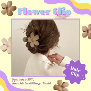 Li.lamoon กิ๊บติดผมลาย Flower Hair Clip พร้อมส่ง