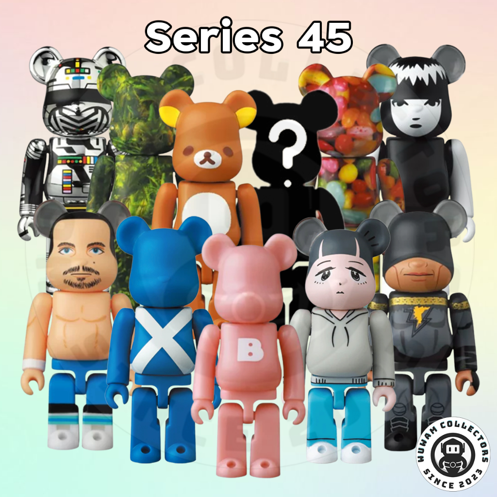 พร้อมส่ง Bearbrick Series 45 - 1 Secret Box (1 สุ่ม) Be@rbrick ของแท้