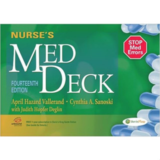 Nurses Med Deck [Cards] ISBN:9780803639782