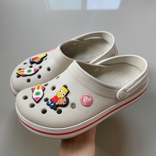 Crocs รองเท้าเด็กมือสองของแท้100% พร้อมส่ง sz.19.5 cm