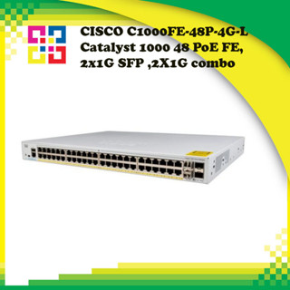 CISCO C1000FE-48P-4G-L Catalyst 1000 48 PoE FE, 2x1G SFP ,2X1G combo