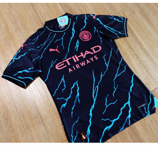 เสื้อบอล  แมน ซิตี้ ปี 2023/24 เกรด Player แมน ซิตี Man City Manchester United