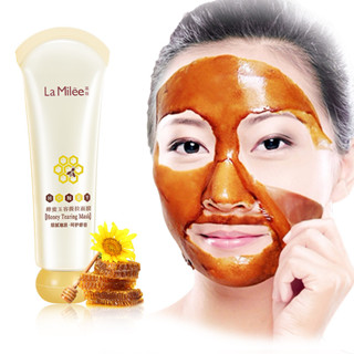 มาส์กน้ําผึ้งลอกสิวเสี้ยน La Milee Mask 60g กําจัดสิวหัวดํา สิวเสี้ยน ช่วยทําความสะอาดผิวหน้า ให้มีความชุ่มชื้น ไร้สิวเส