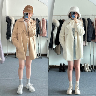 u_morestuff ✨ Baby claire trench coat เทรนช์โค้ท แบบสั้น ทรงน่ารักโซคิ้ววมากๆๆ💖