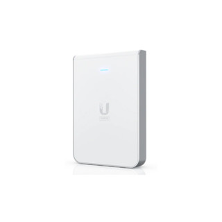 Ubiquiti UniFi U6-IW In-Wall Access Point แบบติดผนัง เทคโนโลยี WiFI 6 , 4 Port Lan Gigabit