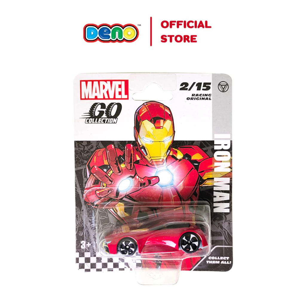 Deno (ดีโน่) Marvel Go Collection รถเหล็กฮีโร่ขวัญใจเด็กๆ ดุดันและโฉบเฉี่ยวตามสไตล์ฮีโร่