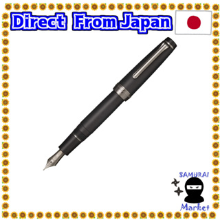 【Direct From Japan】 Sailor Fountain Pen Fountain Pen Professional Gear Imperial Black Medium Character 11-3028-420