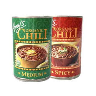 Amy’s organic chilli beans USA🇺🇸 ถั่วบดปรุงรสออร์แกนิค สูตรปกติ และสูตรเผ็ด นำเข้าจากอเมริกา 416กรัม