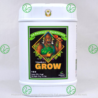 ขวดแท้ PH Perfect GROW 23L 6แกลลอน ปุ๋ยหลัก ปรับค่าPH ดิน Advanced Nutrients ถังซีลจากโรงงาน