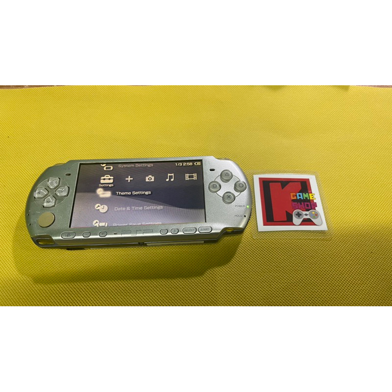PSP 3000 gray สีเทา มือสอง(USED) เครื่องเล่นเกมส์พกพา