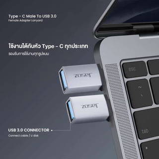 ⚡ส่งจาก กทม⚡Jasoz อะแดปเตอร์ USB 3.0 to Type-C / Type-C to USB 3.0 Adapter Fast Data Transfer