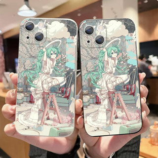 Hatsune Miku Case oppo A3S A39 A57 A92 Reno6 Reno7pro เคสไอโฟน 14promax soft TPU ซิลิโคน เคส Order Remark Model