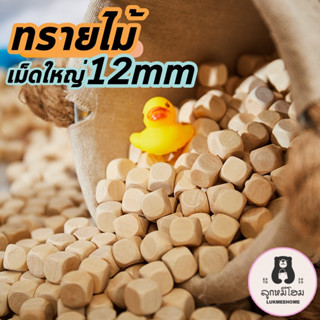 ทรายไม้ ทราย เม็ดใหญ่ ของเล่นเด็ก ของเล่นทราย 12mm wood sands