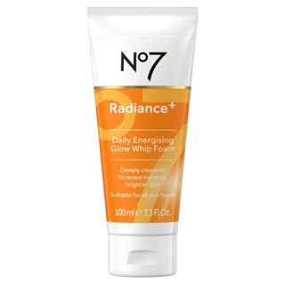 No7 Radaiance+ Daily Energising Glow Whip Foam 100 ML นัมเบอร์เซเว่น เรเดียนซ์ พลัส เดลี่ เอเนอร์ไจซิ่ง โกลว์ วิป โฟม 100 มล.