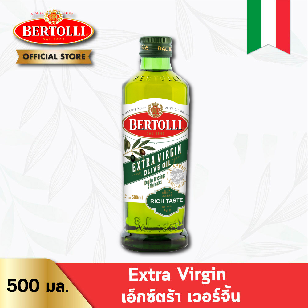 Oil 303 บาท เบอร์ทอลลี่ เอ็กซ์ตร้า เวอร์จิ้น โอลีฟ ออยล์ 500 มล. │Bertolli Extra Virgin Olive Oil 500 mL Food & Beverages