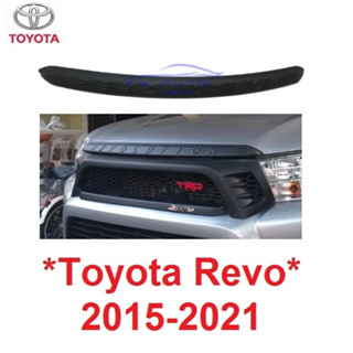 คิ้วฝากระโปรง โตโยต้า ไฮลักซ์ รีโว่ ร็อคโค่ 2015 - 2019 คิ้ว ฝากระโปรงหน้า TOYOTA HILUX REVO ROCCO สีดำด้าน