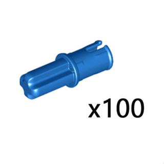 [048] x100 ชิ้น - ชิ้นส่วนเลโก้ Lego Part Technic, Axle Pin with Friction Ridges Lengthwise(43093) ราคา/100ชิ้น