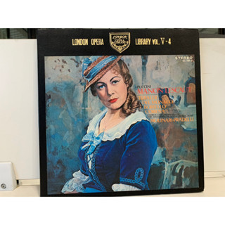 3LP Vinyl Records แผ่นเสียงไวนิล PUCCINI MANON LESCAUT (J1L22)