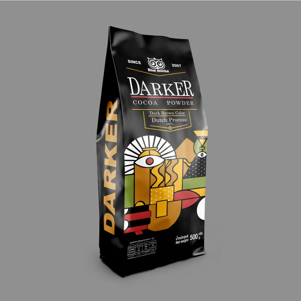 ผงดาร์กโกโก้ ขนาด 500 กรัม โกโก้เข้มข้น darkercocoa Cocoa dark ผงโกโก้