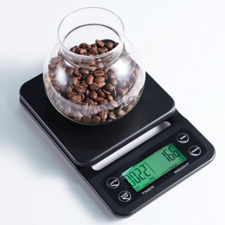 เครื่องชั่งกาแฟ Coffee Scale เครื่องชั่ง โลหะ ของมีค่า อาหาร มาตรา น้ำหนัก ดิจิตอล