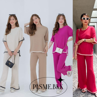 ใส่โค้ด OBSEP100 ลดเหลือ 590.-  Plsme.bkk ~ Minly knit set