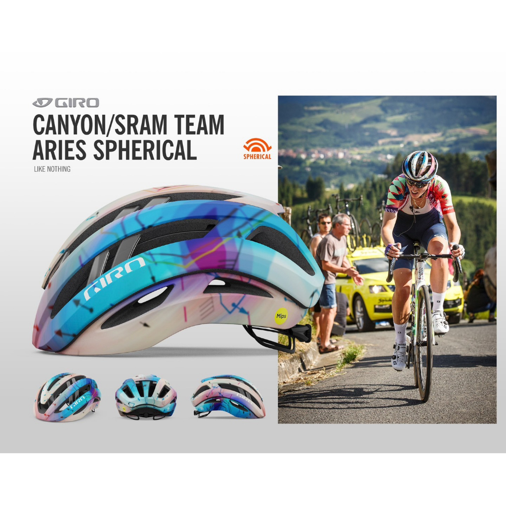 GIRO : Aries™ Spherical รุ่นสี Canyon/SRAM Racing