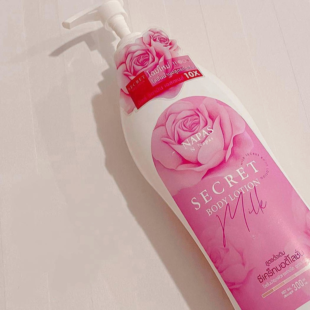 โฉมใหม่ โลชั่นนมหอม Milk secret 300ml