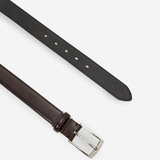 SUIT SELECT Pin Curve Belt (Dark Brown)